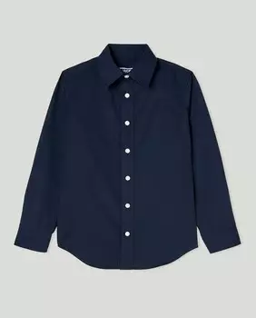 Рубашка с длинным рукавом для мальчика Jack & Jones, темно-синий