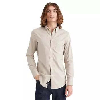Рубашка с длинным рукавом Dockers T2 Oxford, бежевый