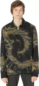 Рубашка с длинным рукавом Dockweiler AllSaints, цвет Ash Khaki Brown