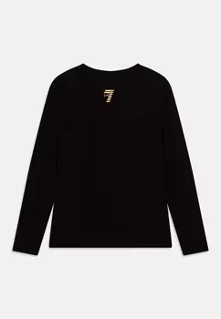 Рубашка с длинным рукавом EA7 Emporio Armani, черный