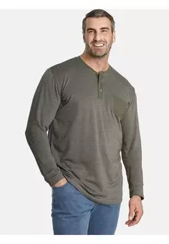 Рубашка с длинным рукавом EARL MARCUS Charles Colby, цвет Oliv