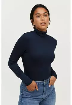 Рубашка с длинным рукавом Ellos Collection, цвет navy