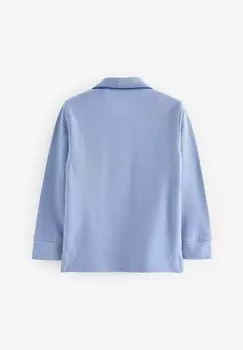 Рубашка с длинным рукавом EMBROIDERED, REGULAR FIT Next, синий