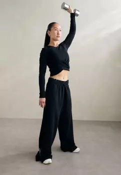 Рубашка с длинным рукавом EMOTIONAL DANCE CREWNECK LONG SLEEVE Champion, черный