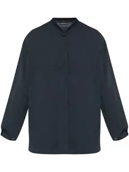 Рубашка с длинным рукавом Emporio Armani, синий