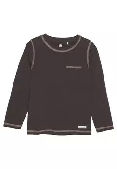 Рубашка с длинным рукавом EN FANT, цвет coffee bean