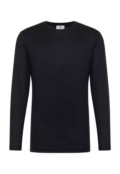 Рубашка с длинным рукавом ETERNA, черный