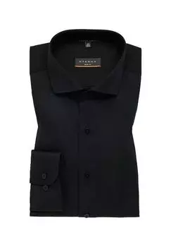 Рубашка с длинным рукавом ETERNA, черный