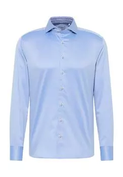 Рубашка с длинным рукавом ETERNA, цвет Mittelblau