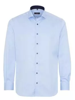 Рубашка с длинным рукавом Eterna, голубой