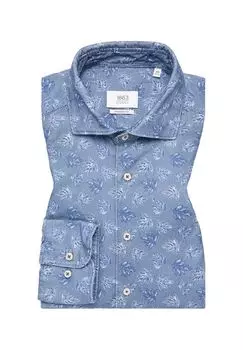 Рубашка с длинным рукавом ETERNA, синий