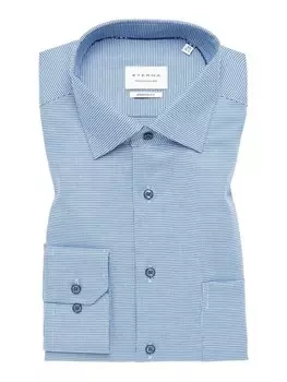 Рубашка с длинным рукавом Eterna, синий