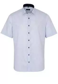 Рубашка с длинным рукавом ETERNA, светло-синий