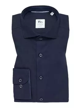 Рубашка с длинным рукавом Eterna, темно-синий