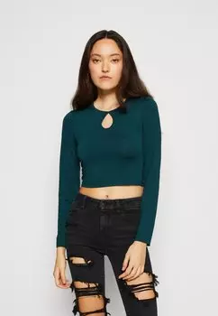 Рубашка с длинным рукавом Even&Odd, темно-зеленый