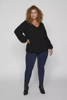 Рубашка с длинным рукавом Evoked by Vila, черный