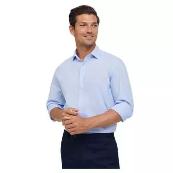 Рубашка с длинным рукавом Faonnable Tex, синий