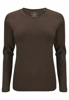 Рубашка с длинным рукавом FEEL FREE Elkline, цвет brownmelange