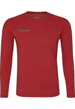 Рубашка с длинным рукавом FIRST PERFORMANCE Hummel, цвет true red
