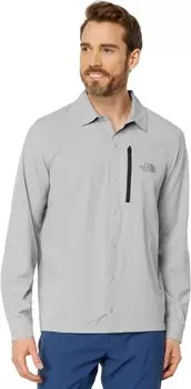 Рубашка с длинным рукавом First Trail UPF The North Face, цвет Meld Grey
