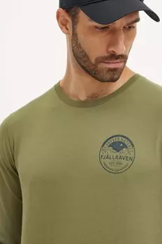 Рубашка с длинным рукавом Fjallraven Forever Nature Badge, зеленый