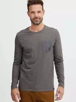 Рубашка с длинным рукавом fqdanfo Fq1924, серый