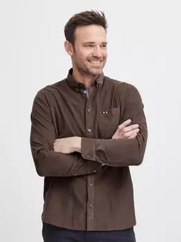 Рубашка с длинным рукавом fqsteven Fq1924, коричневый