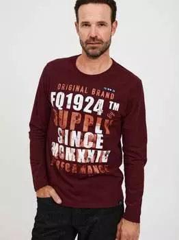 Рубашка с длинным рукавом fqwynton Fq1924, красный