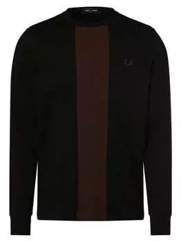 Рубашка с длинным рукавом Fred Perry, черный