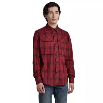 Рубашка с длинным рукавом G-Star Navy Seal Regular, красный