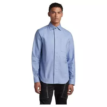 Рубашка с длинным рукавом G-Star Secret Utility Regular Fit, синий