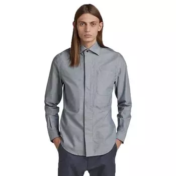 Рубашка с длинным рукавом G-Star Secret Utility Regular, серый