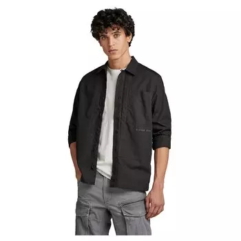 Рубашка с длинным рукавом G-Star Workwear Regular Fit, черный