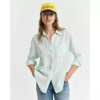 Рубашка с длинным рукавом Gant 4300476, зеленый