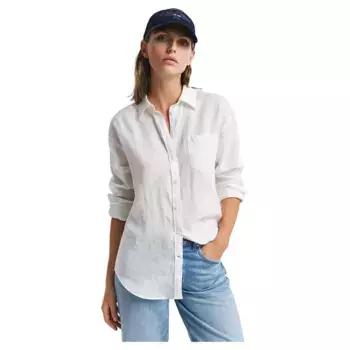 Рубашка с длинным рукавом Gant 4300479, белый