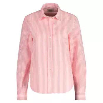 Рубашка с длинным рукавом Gant Classic, розовый