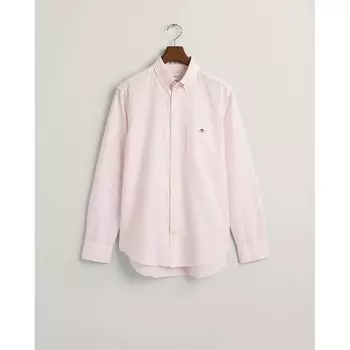 Рубашка с длинным рукавом Gant Reg Stripe, розовый