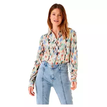 Рубашка с длинным рукавом Garcia B30230, белый