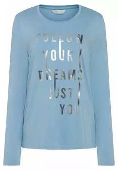 Рубашка с длинным рукавом GINA LAURA, цвет hellblau