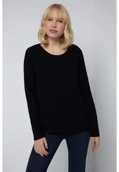 Рубашка с длинным рукавом GINA LAURA, цвет schwarz