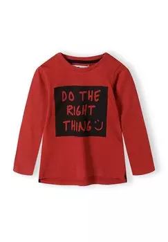 Рубашка с длинным рукавом GRAPHIC PRINT MINOTI, цвет red