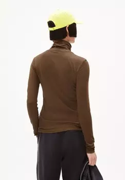 Рубашка с длинным рукавом GRAZILIAA SOFT ARMEDANGELS, коричневый