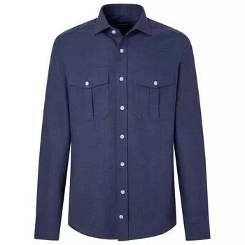 Рубашка с длинным рукавом Hackett Cargo Shirt, синий