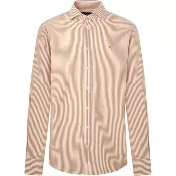 Рубашка с длинным рукавом Hackett Essential Bengal, бежевый
