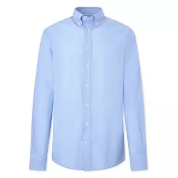 Рубашка с длинным рукавом Hackett Filafil Polka Dot, синий