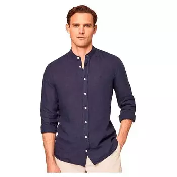 Рубашка с длинным рукавом Hackett Garment Dyed P, синий