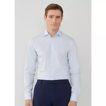 Рубашка с длинным рукавом Hackett Luxe Pop Mini Stripe, синий