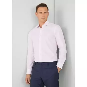Рубашка с длинным рукавом Hackett Luxe Wide Stripe, белый