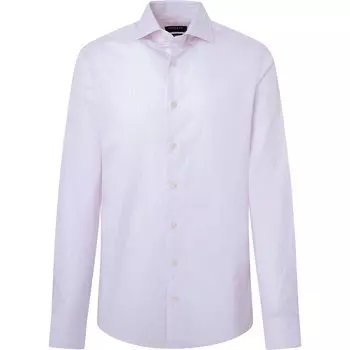 Рубашка с длинным рукавом Hackett Melange, розовый