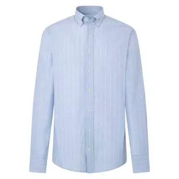 Рубашка с длинным рукавом Hackett Multi Stripe, синий